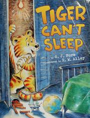 Cover of: Tiger can't sleep by S. J. Fore