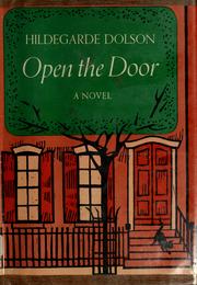 Cover of: Open the door.