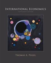 International economics by Thomas A. Pugel, Peter H. Lindert, Thomas Pugel, Peter Lindert