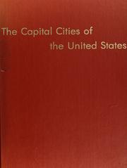 Cover of: The capital cities of the United States