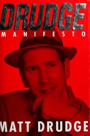 Cover of: Drudge manifesto