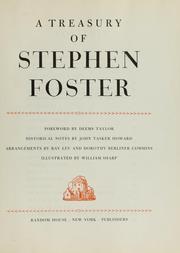 Cover of: A treasury of Stephen Foster