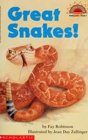 Cover of: Great snakes!