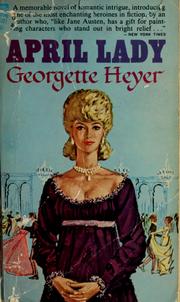 Cover of: April Lady by Georgette Heyer