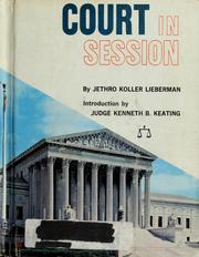 Cover of: Court in session.