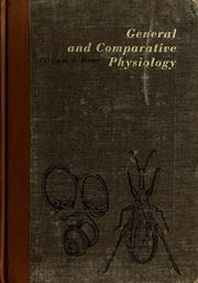 Cover of: General and comparative physiology by William Stewart Hoar