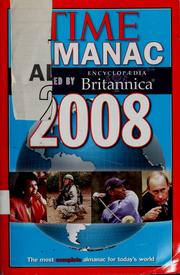 Cover of: Time almanac, 2008