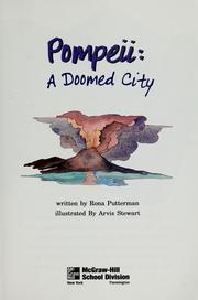 Cover of: Pompeii by Rona Putterman