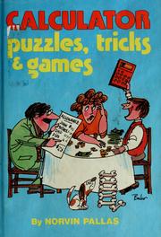 Cover of: Calculator puzzles, tricks & games by Norvin Pallas