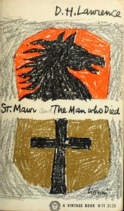 Cover of: St. Mawr and The Man who Died