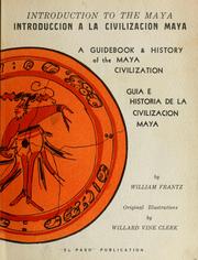 Cover of: Introduction to the Maya.
