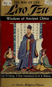 Cover of: The way of life by Laozi