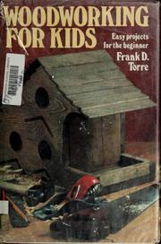 Cover of: Woodworking for kids