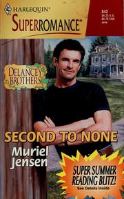 Cover of: Second to none by Muriel Jensen