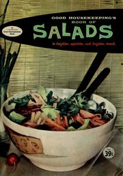 Cover of: Book of salads by by the editors of Good housekeeping magazine.  Drawings by Selma Quateman.