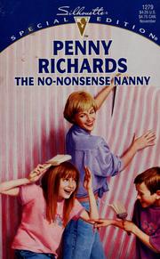 Cover of: No Nonsense Nanny (That Special Woman!) by Penny Richards