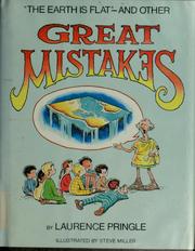 Cover of: "The  earth is flat"--and other great mistakes by Laurence P. Pringle