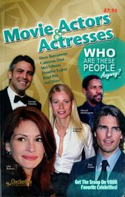 Cover of: Movie Actors & Actresses (Who Are These People Anyway)