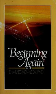 Cover of: Beginning again