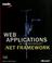 Cover of: Web applications in the Microsoft .NET framework