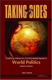Cover of: Taking Sides by John T. Rourke