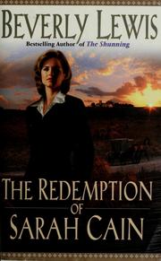 Cover of: The redemption of Sarah Cain