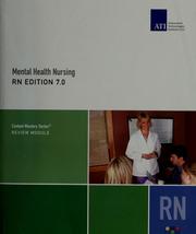 Cover of: Mental health nursing