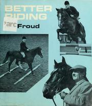 Cover of: Better riding. by Bill Froud