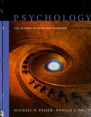 Cover of: Psychology: The Science of Mind and Behavior