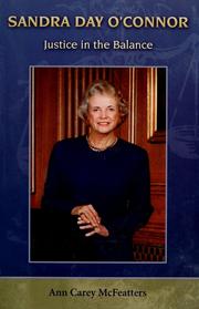 Cover of: Sandra Day O'Connor by Ann Carey McFeatters