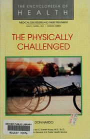 Cover of: The physically challenged