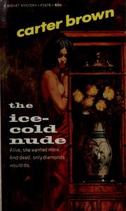Cover of: The ice-cold nude by Carter Brown