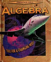 Cover of: Prentice Hall Algebra: tools for a changing world