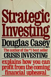 Cover of: Strategic investing | Douglas R. Casey