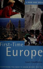 Cover of: First-time Europe