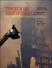 Cover of: Terrorism and Counterterrorism by Russell D. Howard, Reid L. Sawyer, Russell D. Howard, Reid L. Sawyer