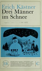 Cover of: Drei Männer im Schnee by Erich Kästner