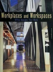 Cover of: Workplaces and Workspaces by Justin Henderson