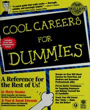 Cover of: Cool careers for dummies by Marty Nemko