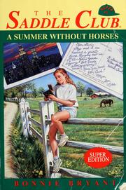 Cover of: A summer without horses