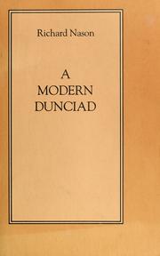 Cover of: A modern Dunciad