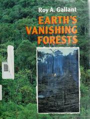 Cover of: Earth's vanishing forests