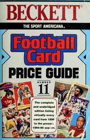 Cover of: Football card price guide