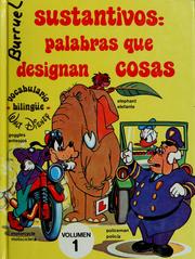 Cover of: Walt Disney's sustantivos: palabras que designan cosas