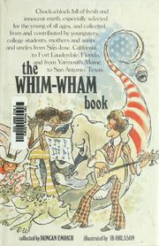 Cover of: The Whim-wham book