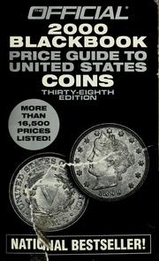 Cover of: The official 2000 blackbook price guide to United States coins by Marc Hudgeons