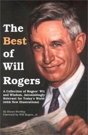 Cover of: The Best of Will Rogers by Bryan Sterling