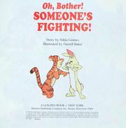 Cover of: Oh! Brother! Someone's! Fighting!
