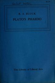 Cover of: Phaedo by Πλάτων