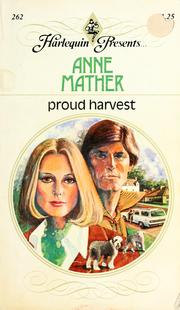 Cover of: Proud Harvest by Anne Mather